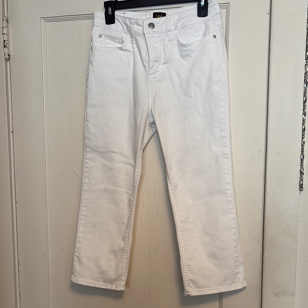 Lee Women’s Straight Jeans in White